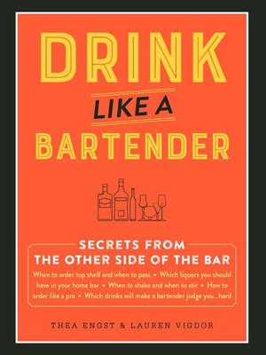 cover image of Drink Like a Bartender